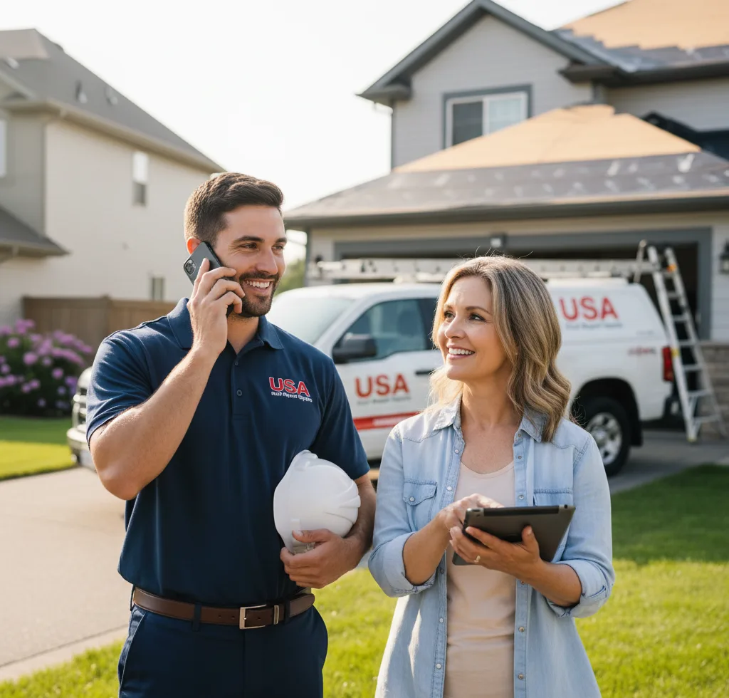 USA Roof Repair Experts customer support in Bringhurst